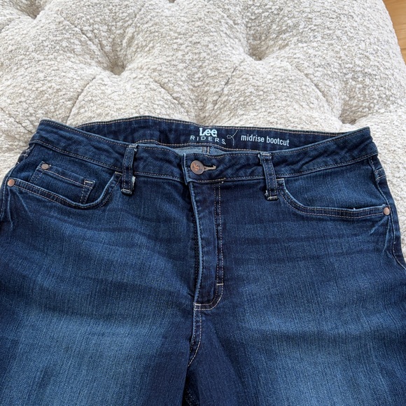 Lee Women's Bootcut Jeans - Deep Indigo - Picture 3 of 5